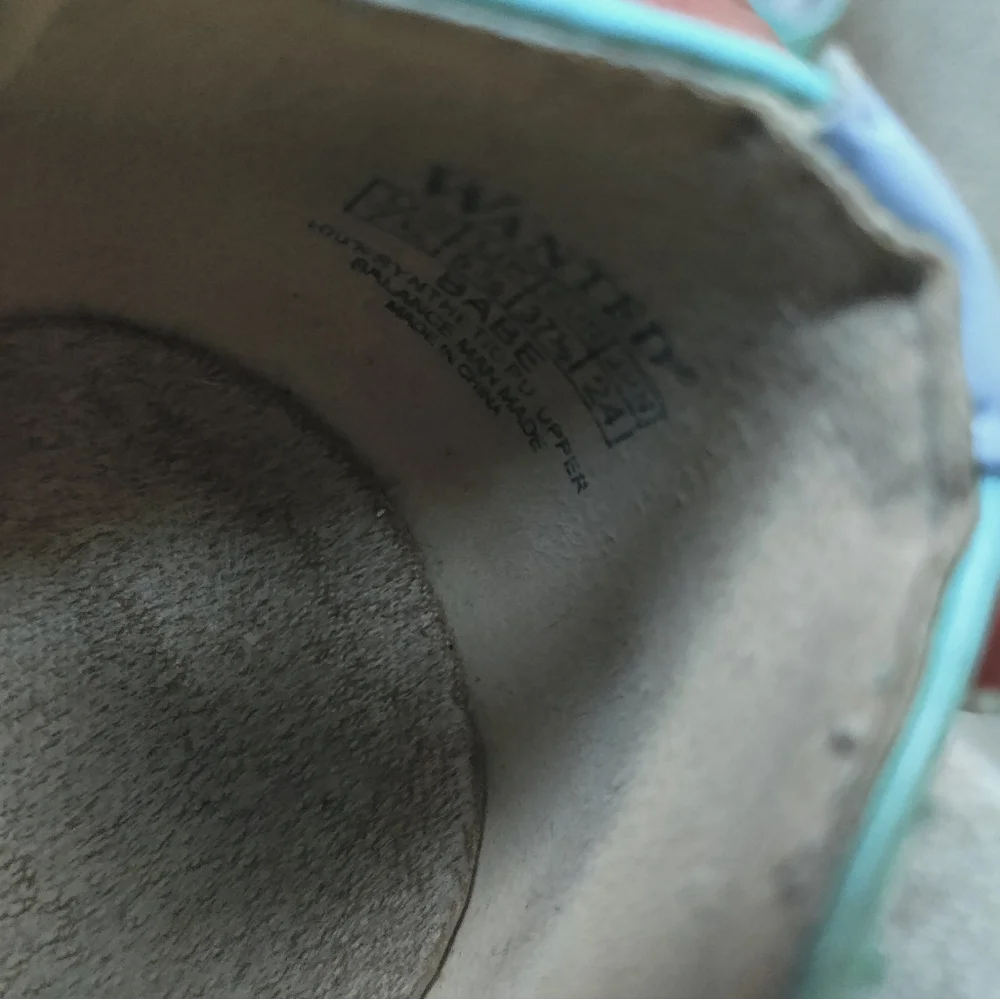 Wanted Babe Blue Saddle Shoes Size 7.5 - Picture 6 of 11